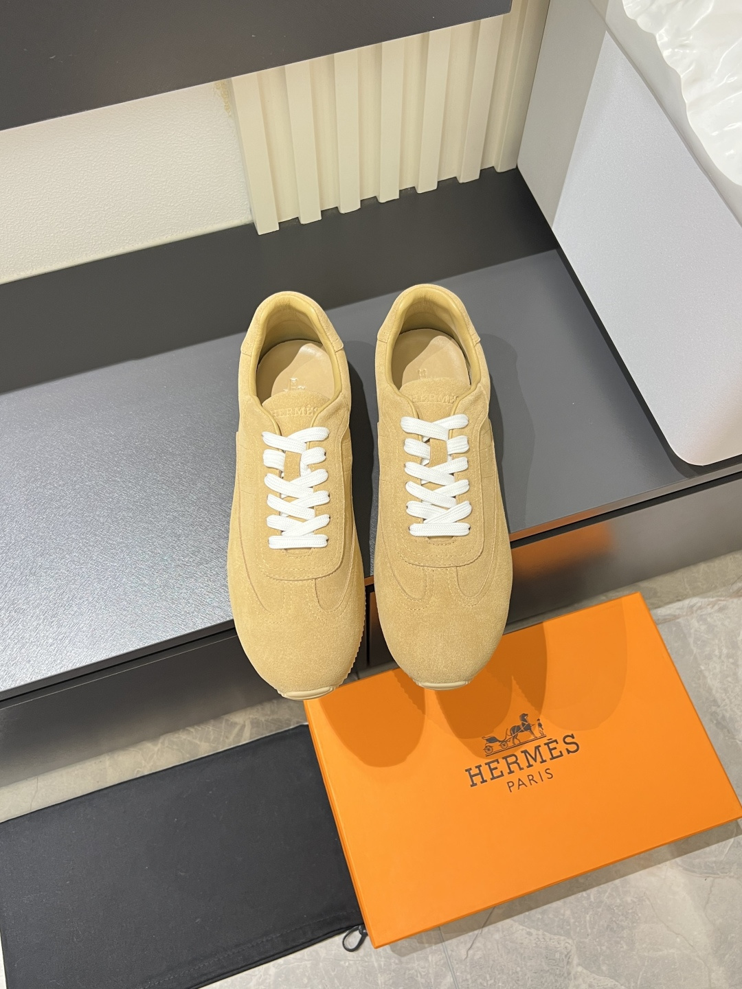 Cheap Hermes Sneakers For Men in 221790, $80 USD- [IB221790] - Replica Hermes Sneakers For Men