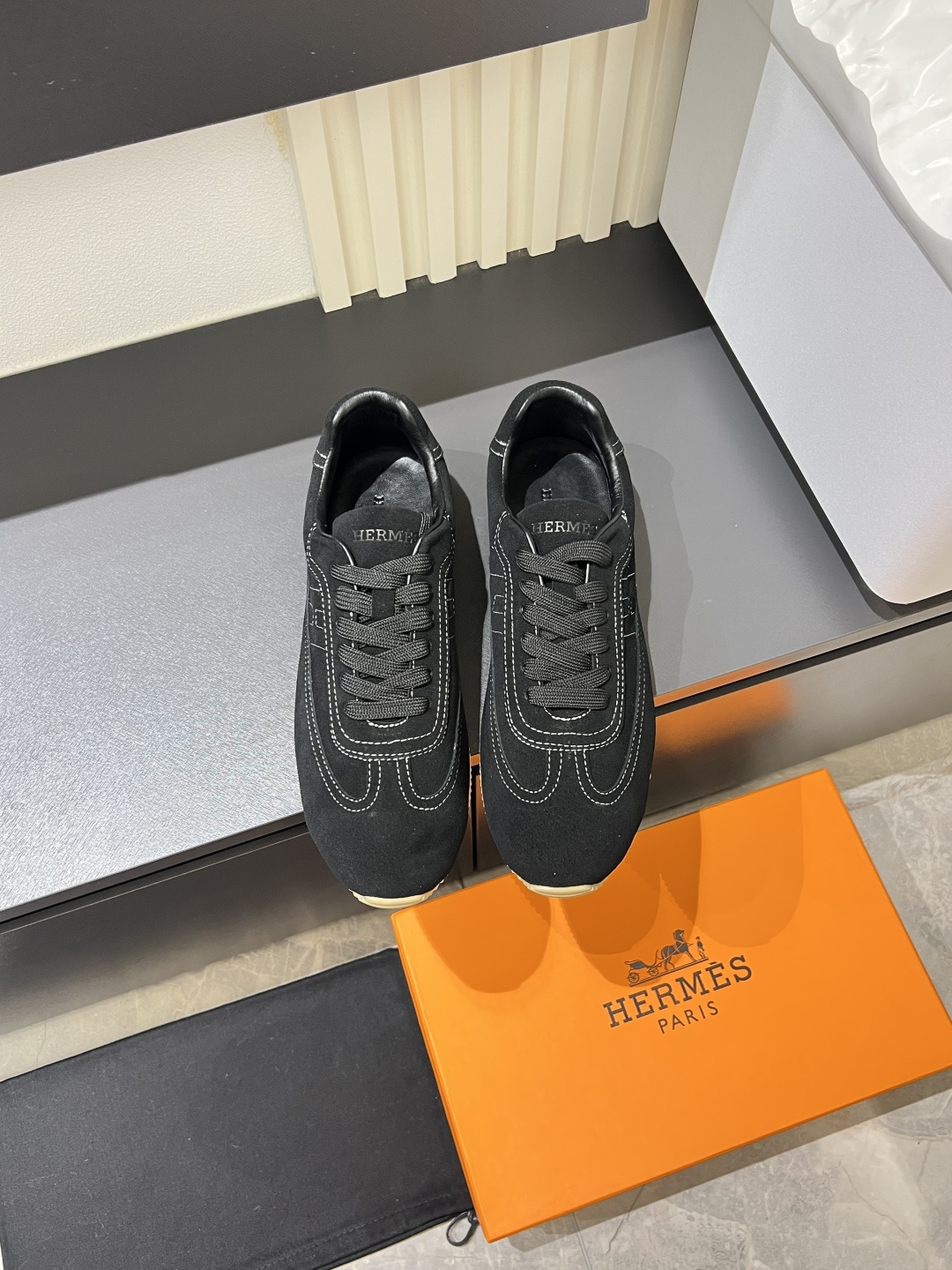 Cheap Hermes Sneakers For Men in 221791, $80 USD- [IB221791] - Replica Hermes Sneakers For Men
