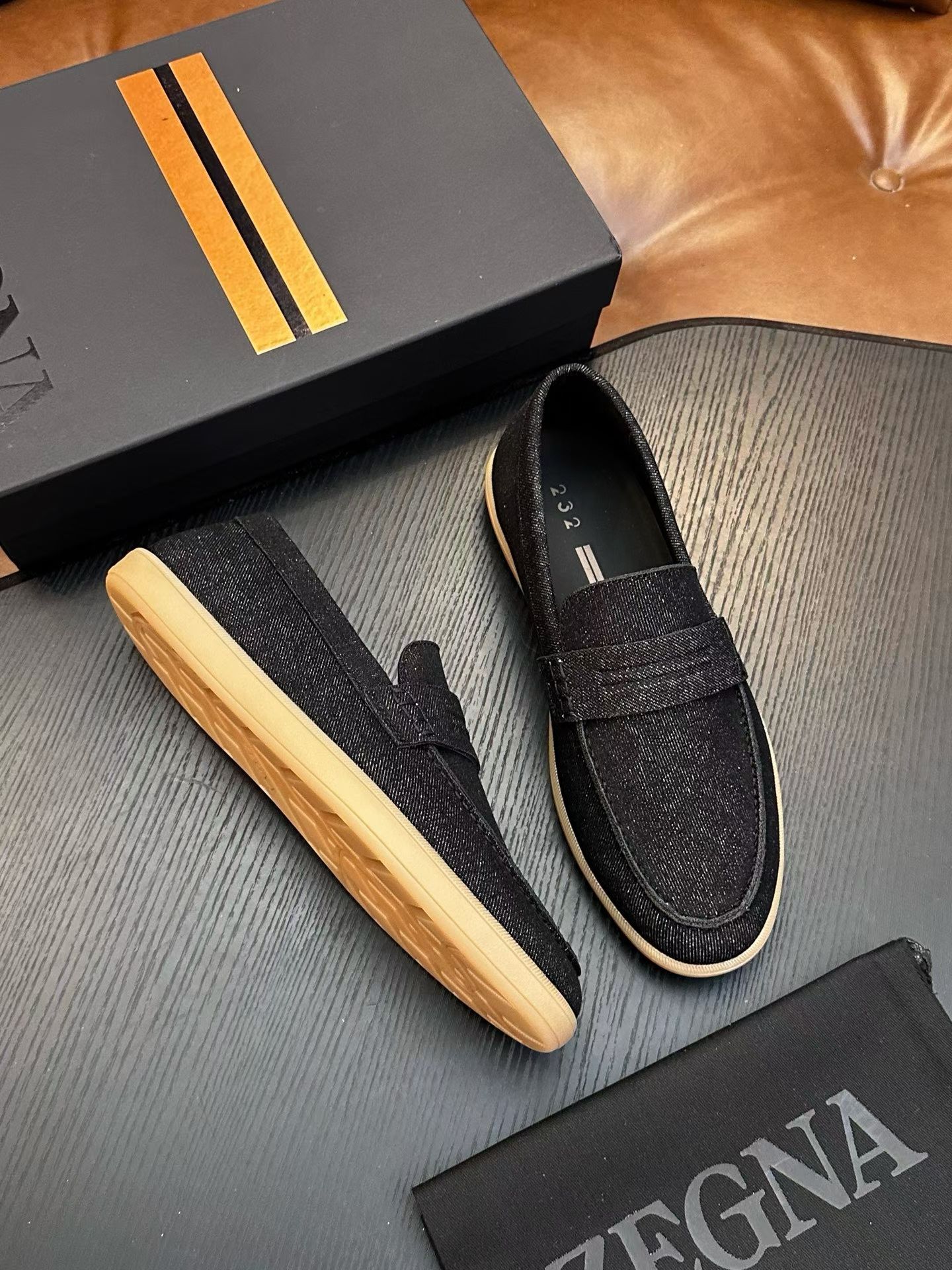 Cheap ZEGNA Shoes for MEN in 221821, $70 USD- [IB221821] - Replica ZEGNA Shoes for MEN