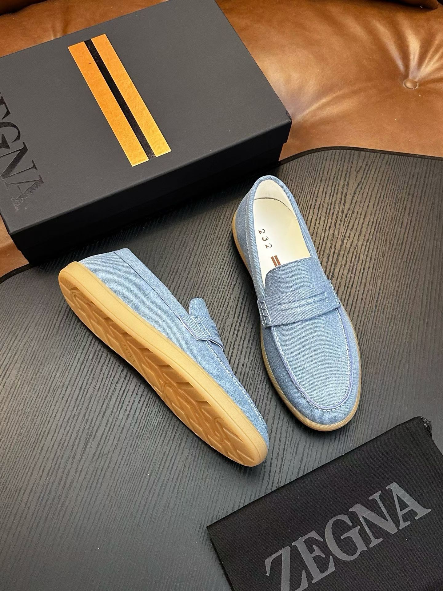 Cheap ZEGNA Shoes for MEN in 221824, $70 USD- [IB221824] - Replica ZEGNA Shoes for MEN