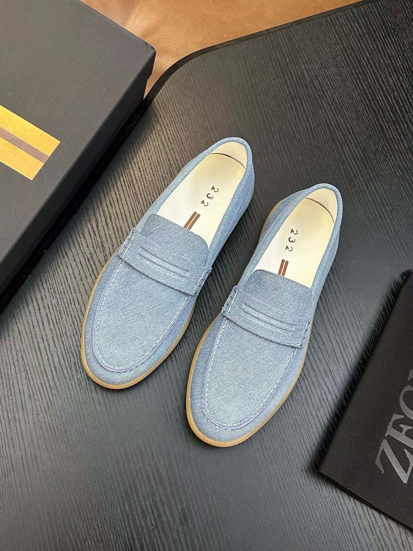 Cheap ZEGNA Shoes for MEN in 221824, $70 USD- [IB221824] - Replica ZEGNA Shoes for MEN