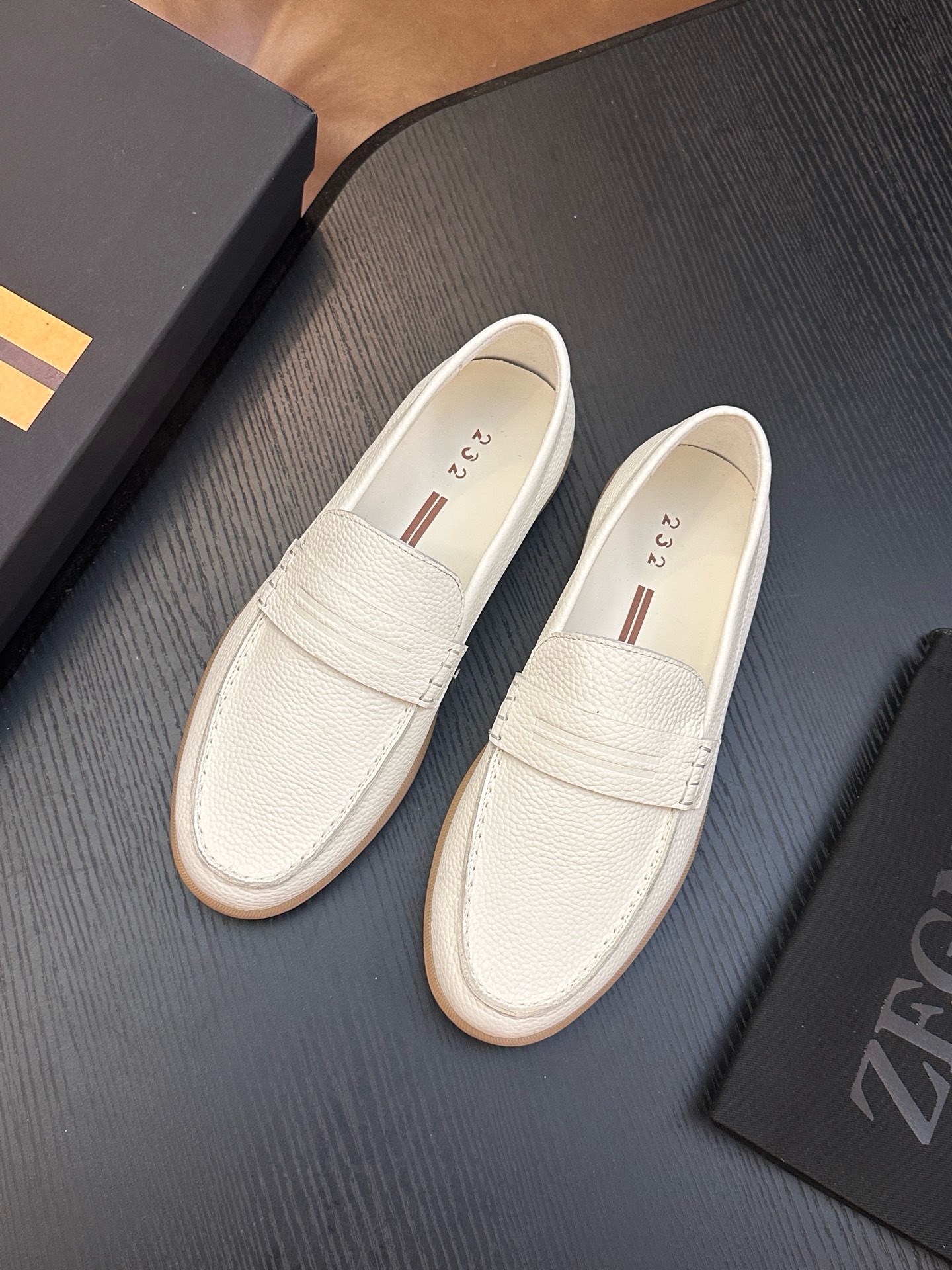 Cheap ZEGNA Shoes for MEN in 221826, $70 USD- [IB221826] - Replica ZEGNA Shoes for MEN