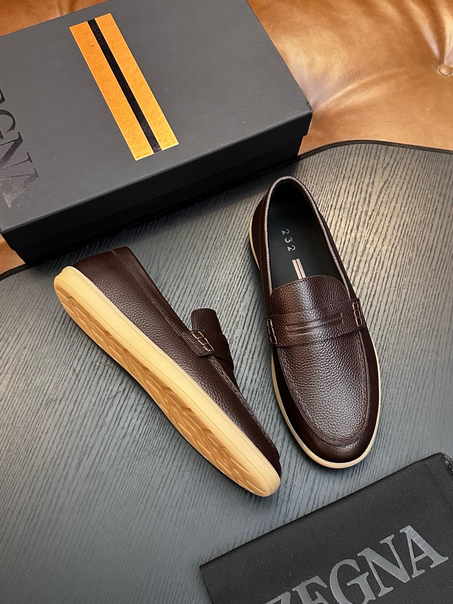 Cheap ZEGNA Shoes for MEN in 221829, $70 USD- [IB221829] - Replica ZEGNA Shoes for MEN