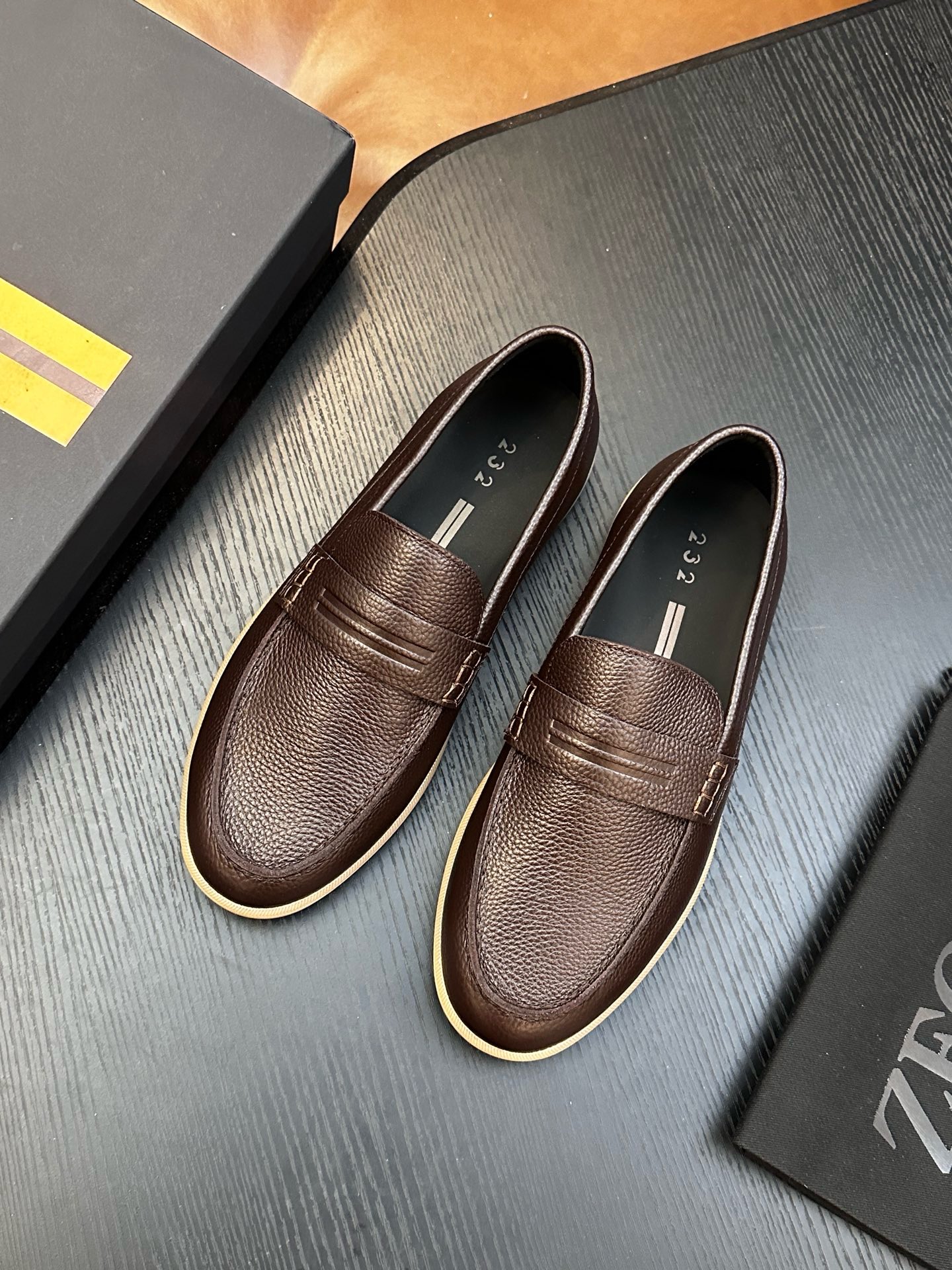 Cheap ZEGNA Shoes for MEN in 221829, $70 USD- [IB221829] - Replica ZEGNA Shoes for MEN