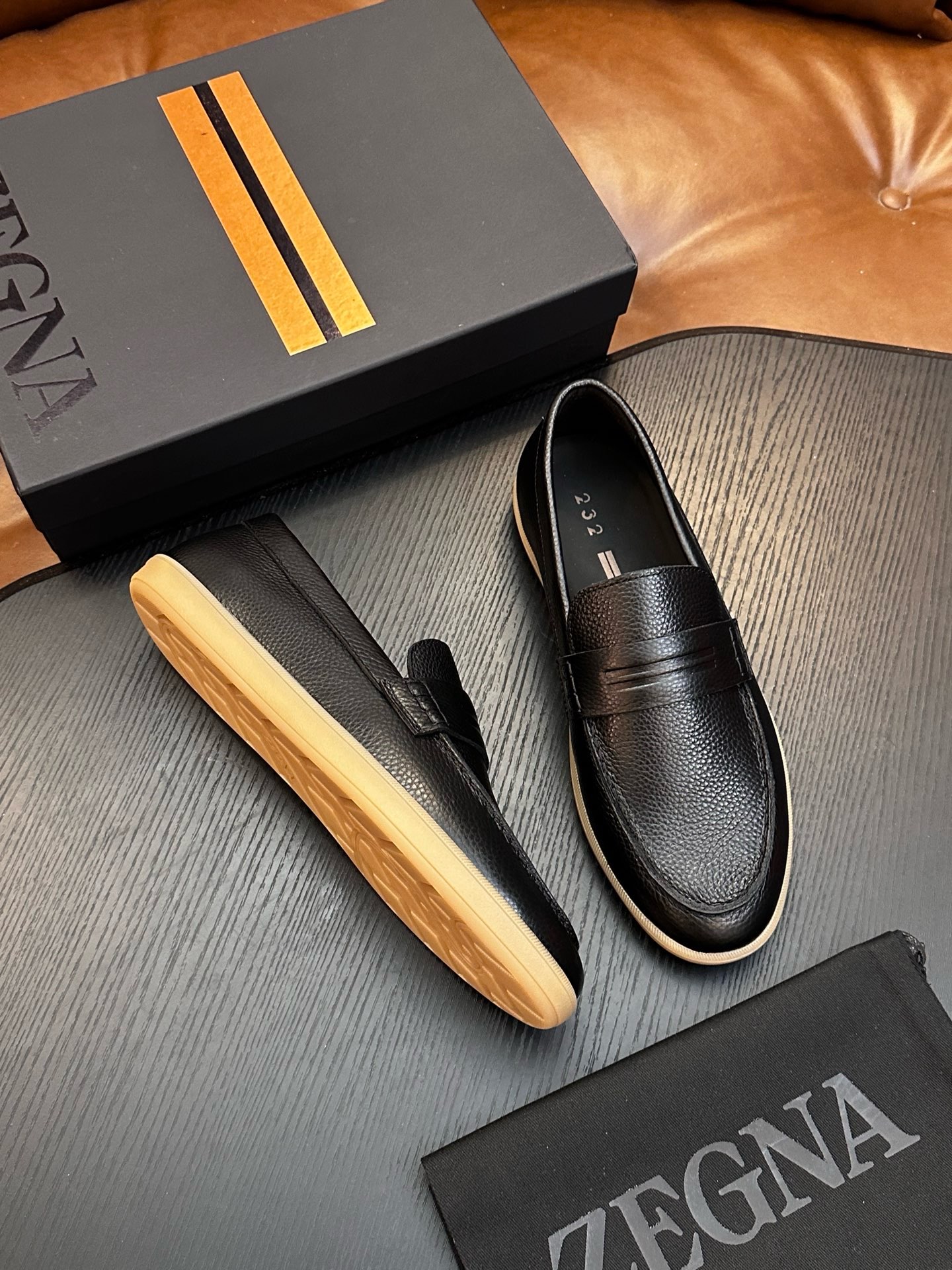 Cheap ZEGNA Shoes for MEN in 221830, $70 USD- [IB221830] - Replica ZEGNA Shoes for MEN