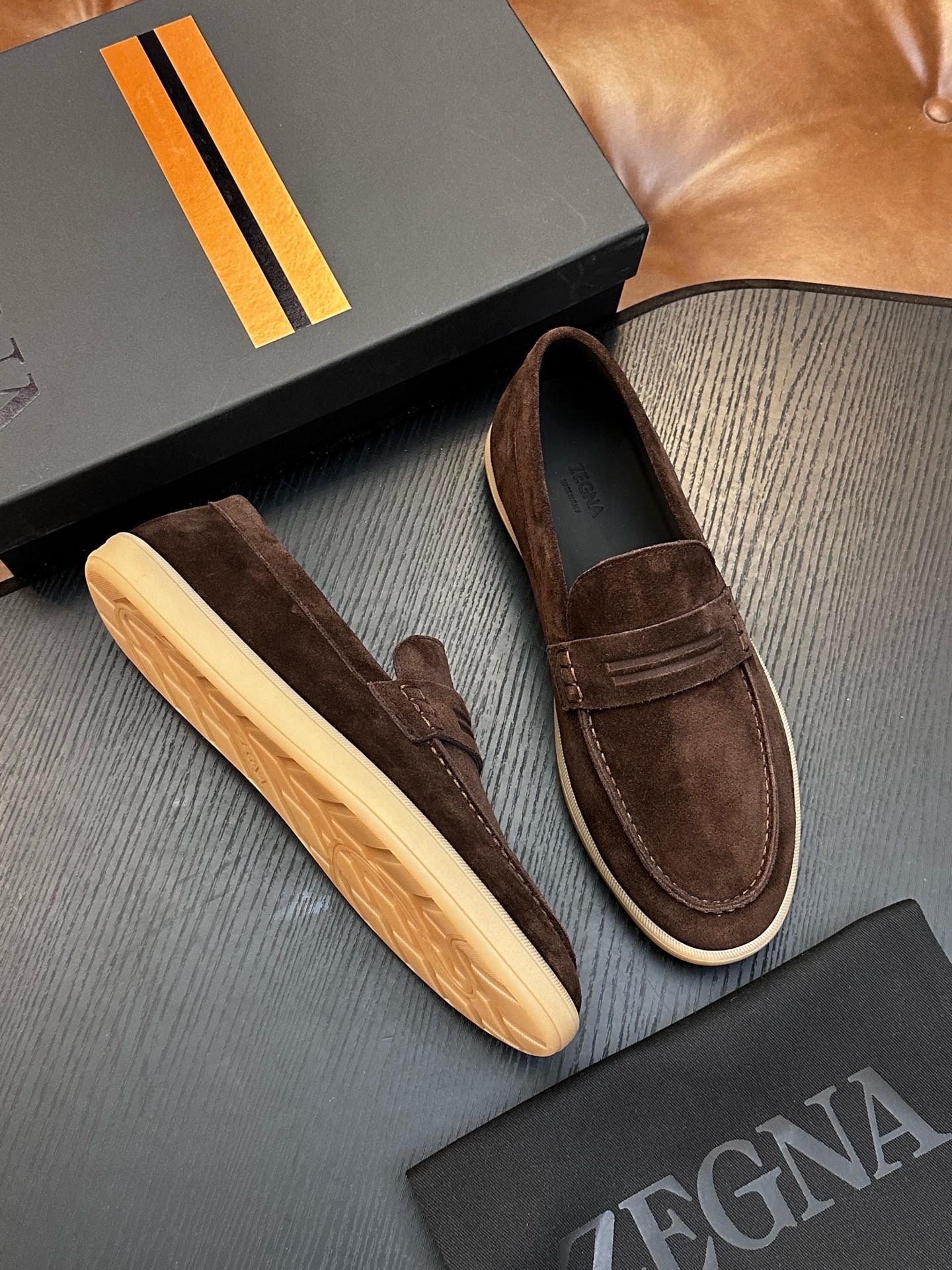 Cheap ZEGNA Shoes for MEN in 221833, $70 USD- [IB221833] - Replica ZEGNA Shoes for MEN