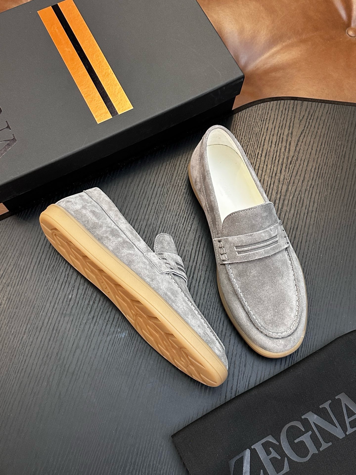 Cheap ZEGNA Shoes for MEN in 221835, $70 USD- [IB221835] - Replica ZEGNA Shoes for MEN