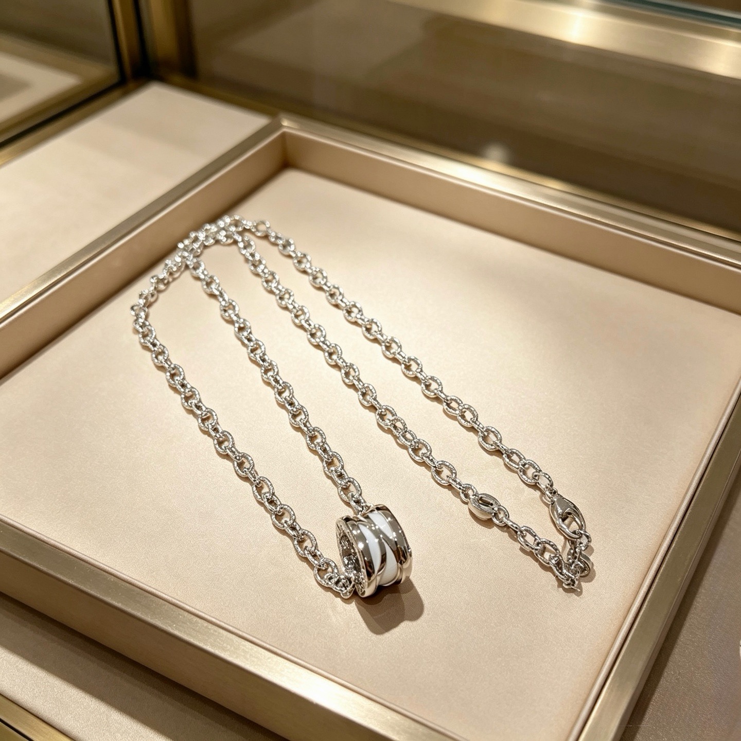 Cheap Bvlgari Necklace in 221843, $30 USD- [IB221843] - Replica Bvlgari Necklace
