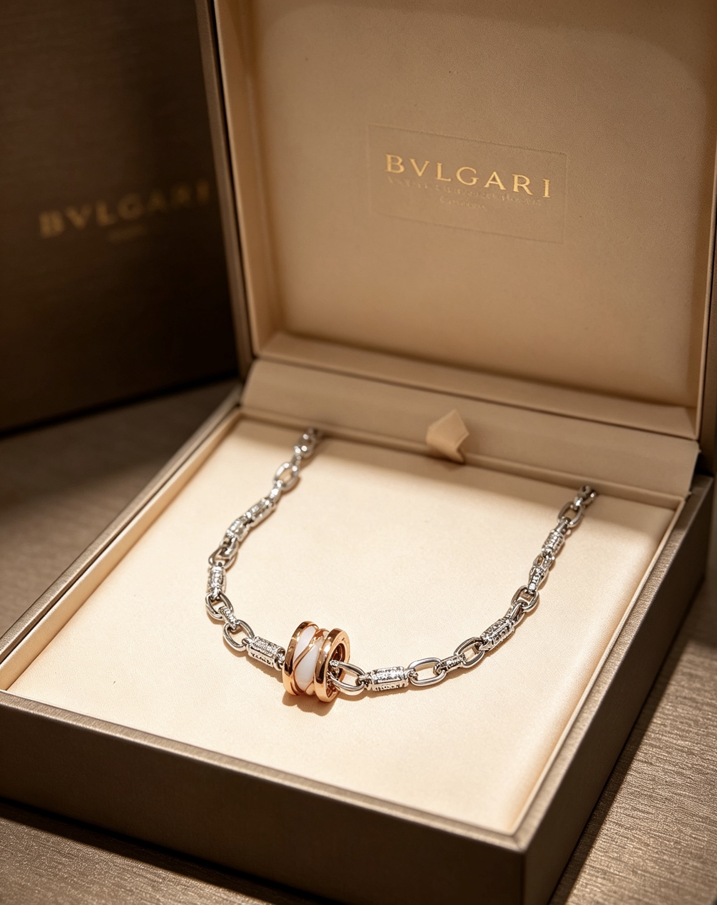Cheap Bvlgari Necklace in 221847, $30 USD- [IB221847] - Replica Bvlgari Necklace