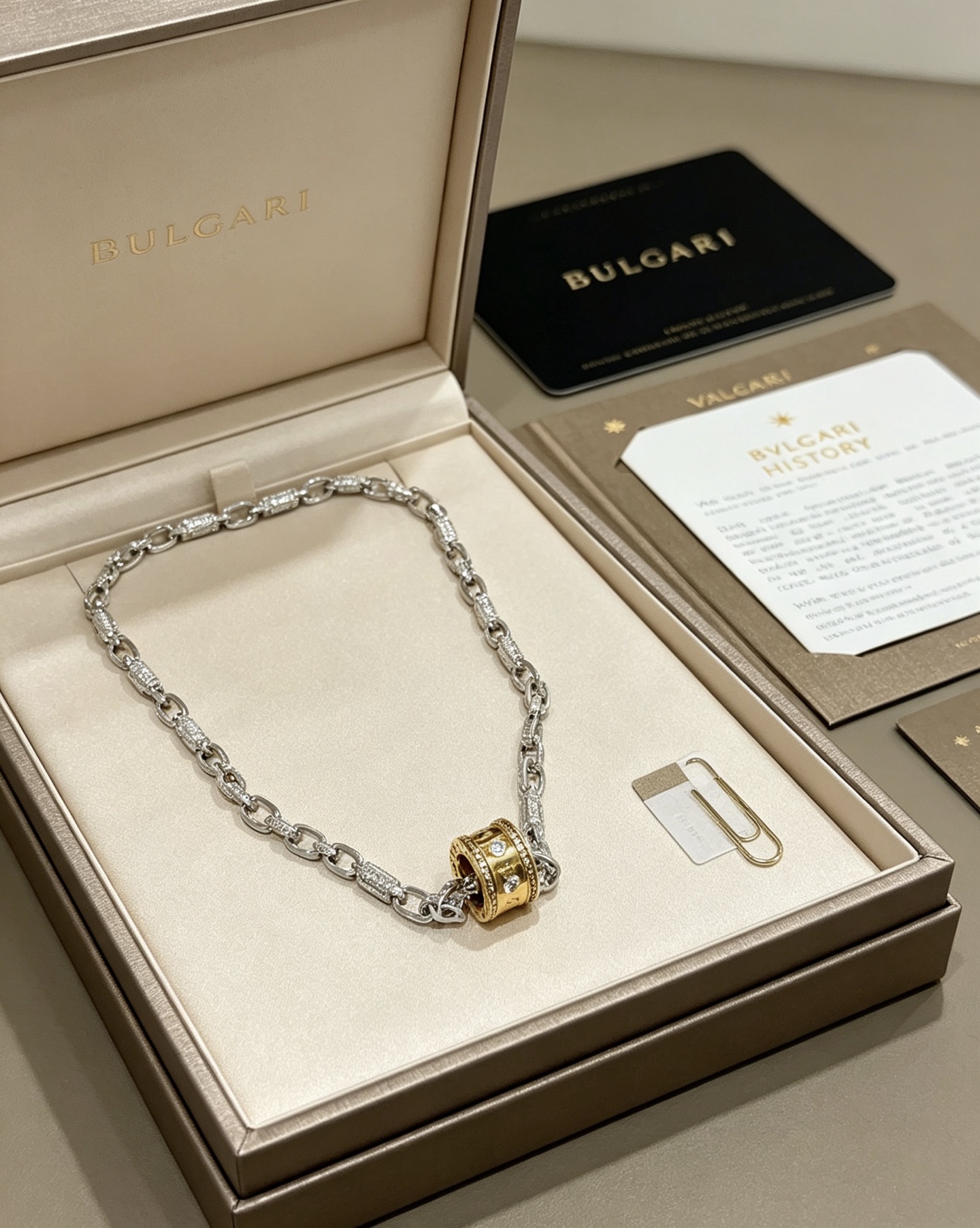 Cheap Bvlgari Necklace in 221848, $30 USD- [IB221848] - Replica Bvlgari Necklace
