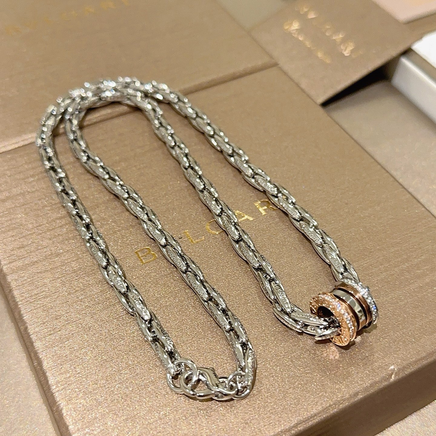 Cheap Bvlgari Necklace in 221851, $30 USD- [IB221851] - Replica Bvlgari Necklace
