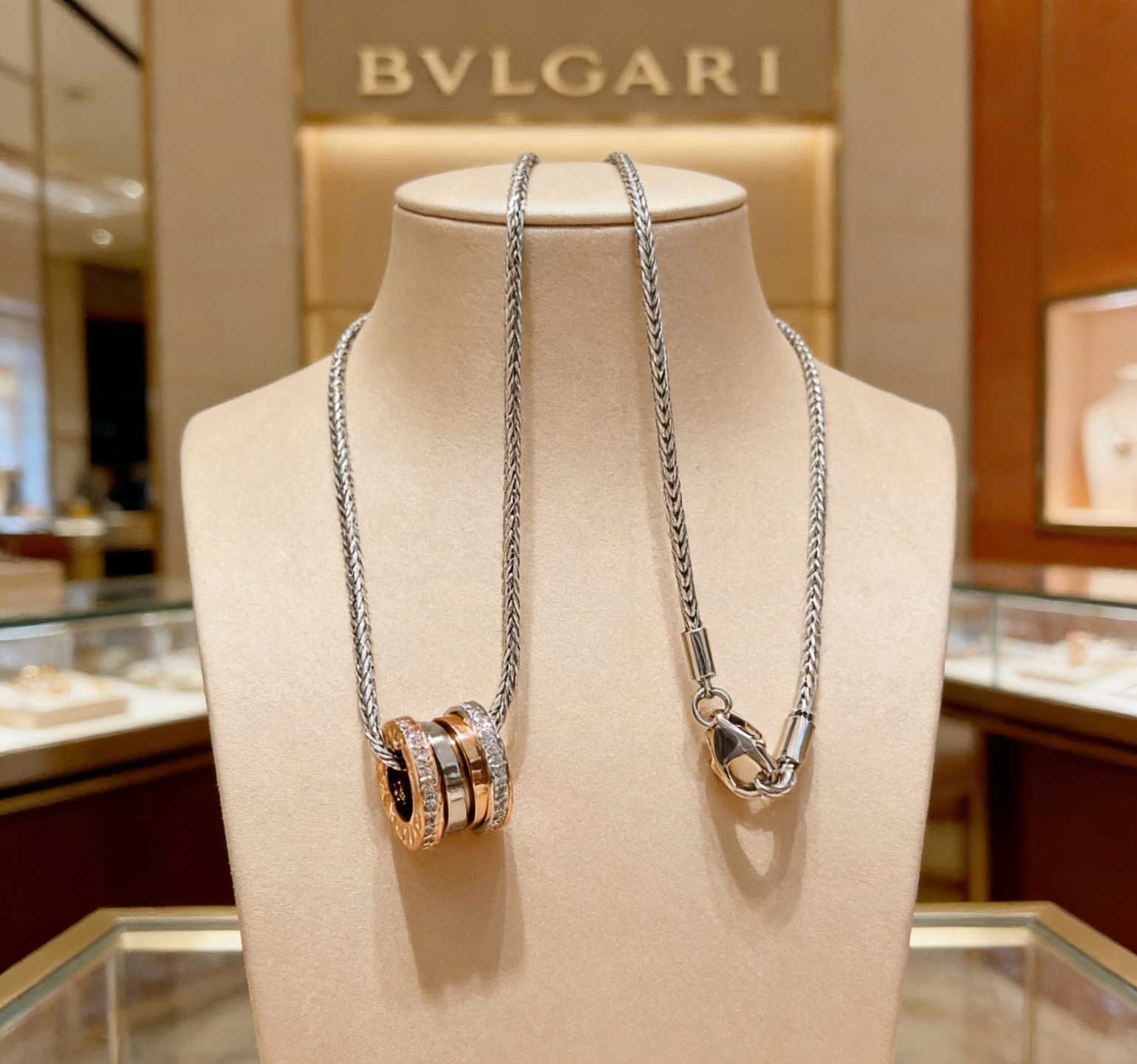 Cheap Bvlgari Necklace in 221853, $30 USD- [IB221853] - Replica Bvlgari Necklace