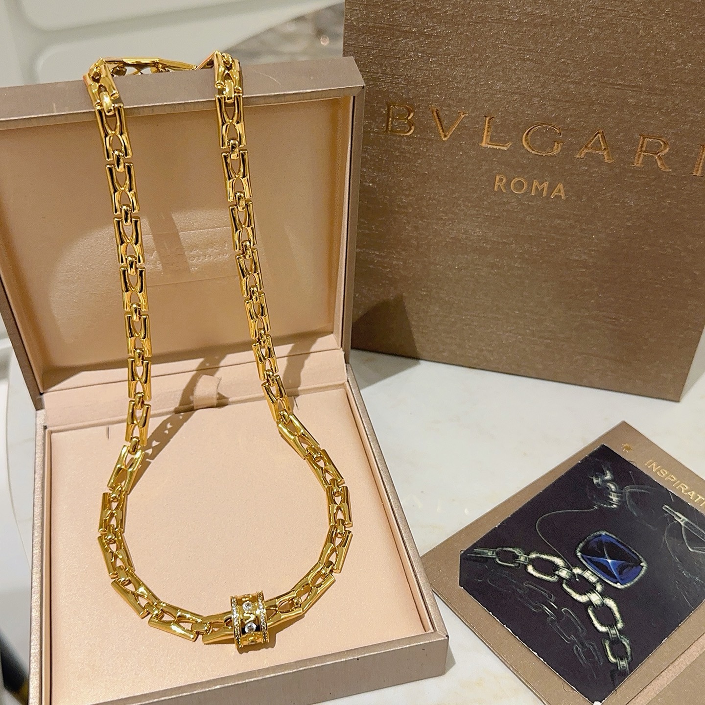 Cheap Bvlgari Necklace in 221857, $30 USD- [IB221857] - Replica Bvlgari Necklace