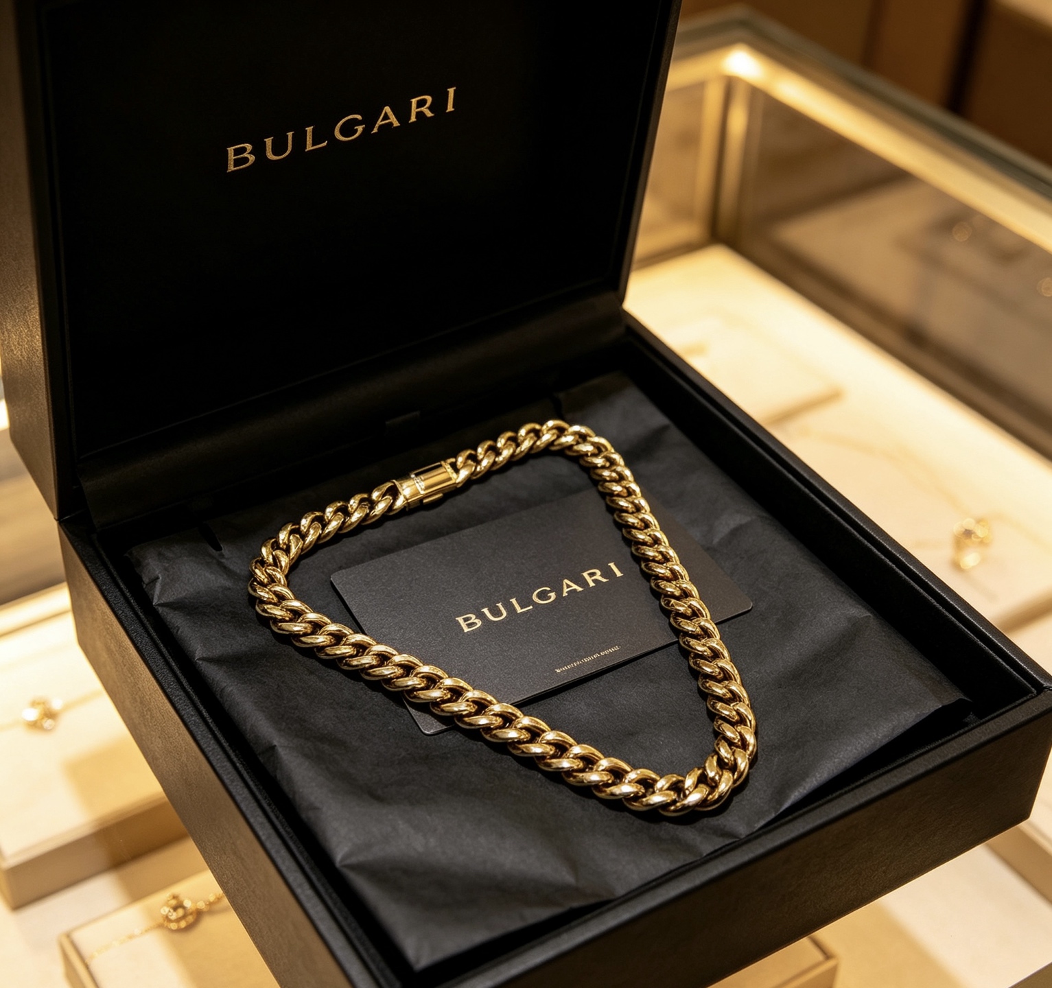 Cheap Bvlgari Necklace in 221862, $30 USD- [IB221862] - Replica Bvlgari Necklace