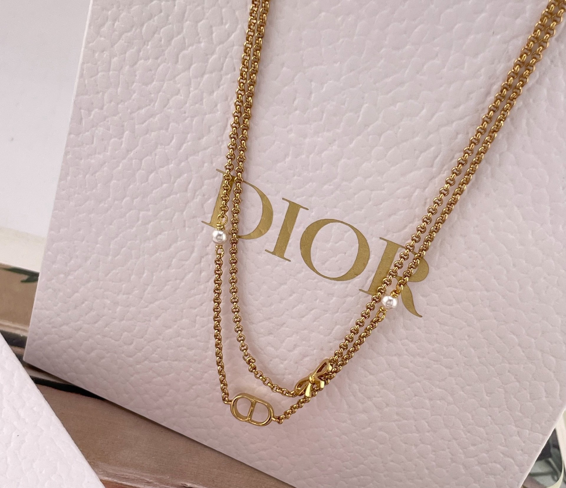 Cheap Dior Necklace in 221895, $45 USD- [IB221895] - Replica Dior Necklace