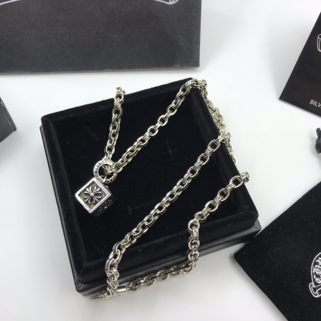 Cheap Chrome hearts Necklaces in 221910, $40 USD- [IB221910] - Replica Chrome hearts Necklaces