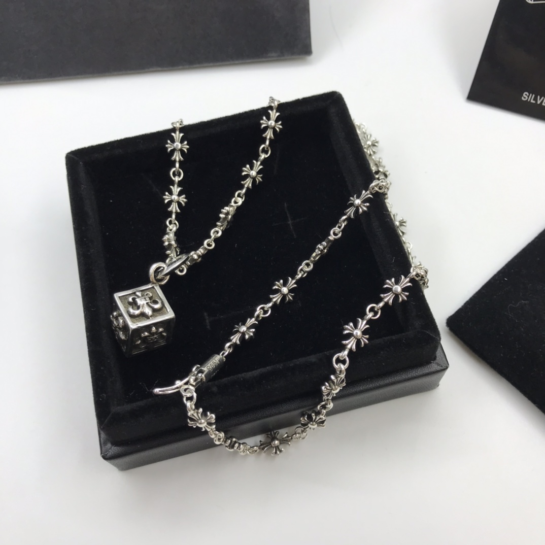 Cheap Chrome hearts Necklaces in 221911, $40 USD- [IB221911] - Replica Chrome hearts Necklaces