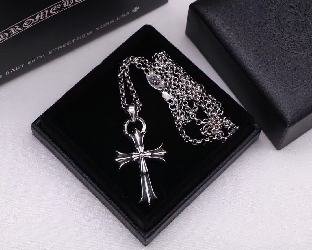 Cheap Chrome hearts Necklaces in 221914, $40 USD- [IB221914] - Replica Chrome hearts Necklaces