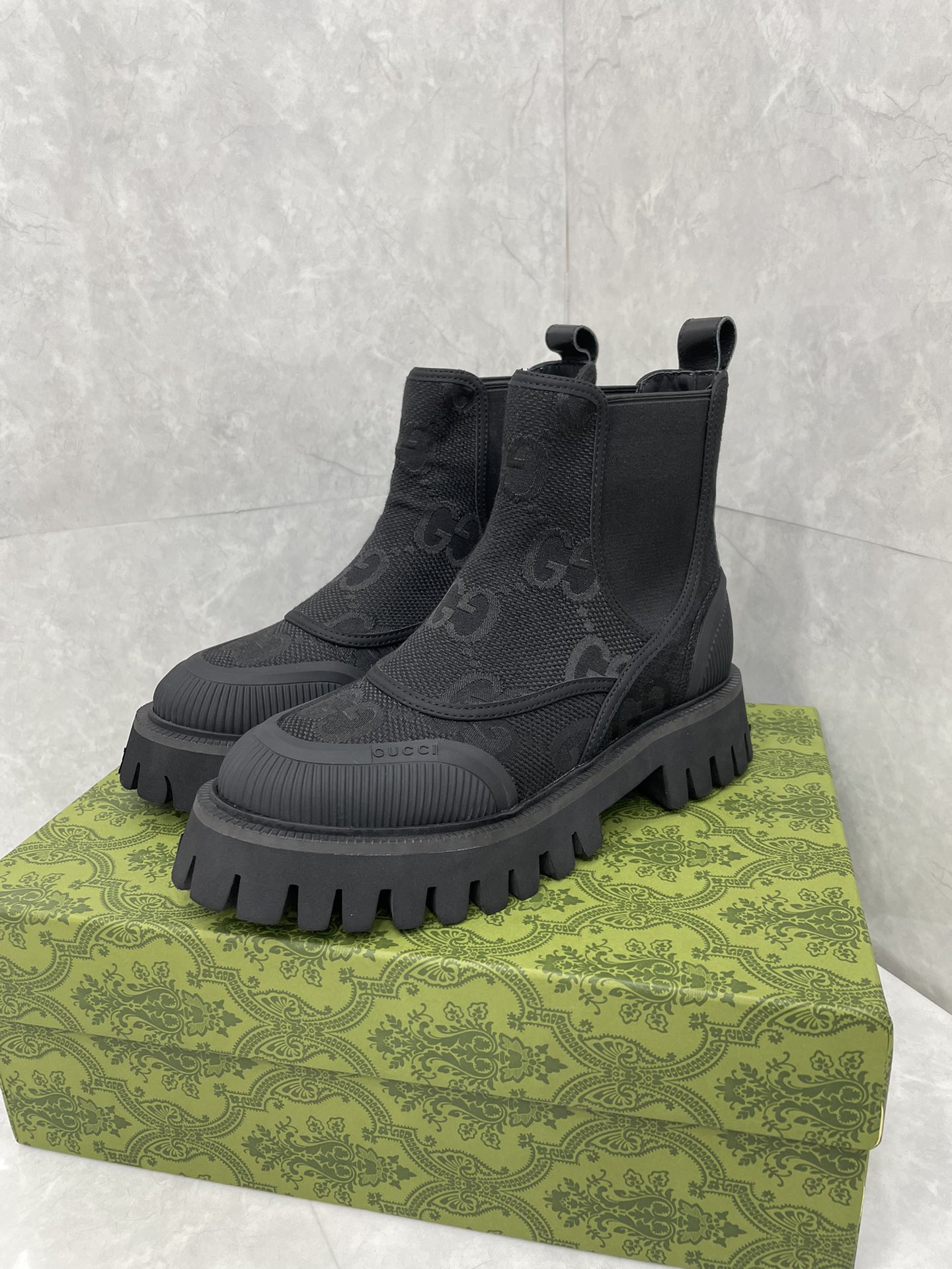 Cheap New Arrivals Gucci Boots Size 35-47 in 221923, $135 USD- [IB221923] - Replica Gucci Sneakers For Men