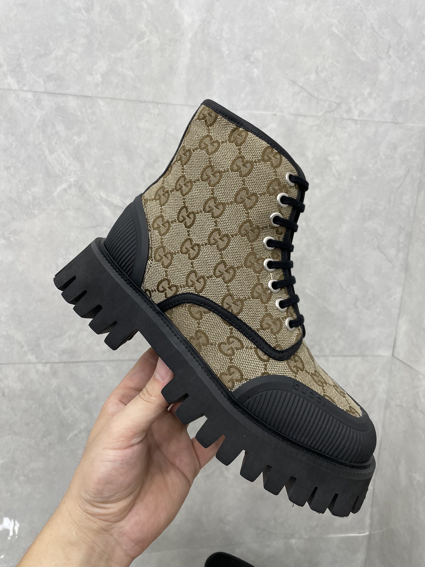 Cheap New Arrivals Gucci Boots Size 35-47 in 221928, $135 USD- [IB221928] - Replica Gucci Sneakers For Men