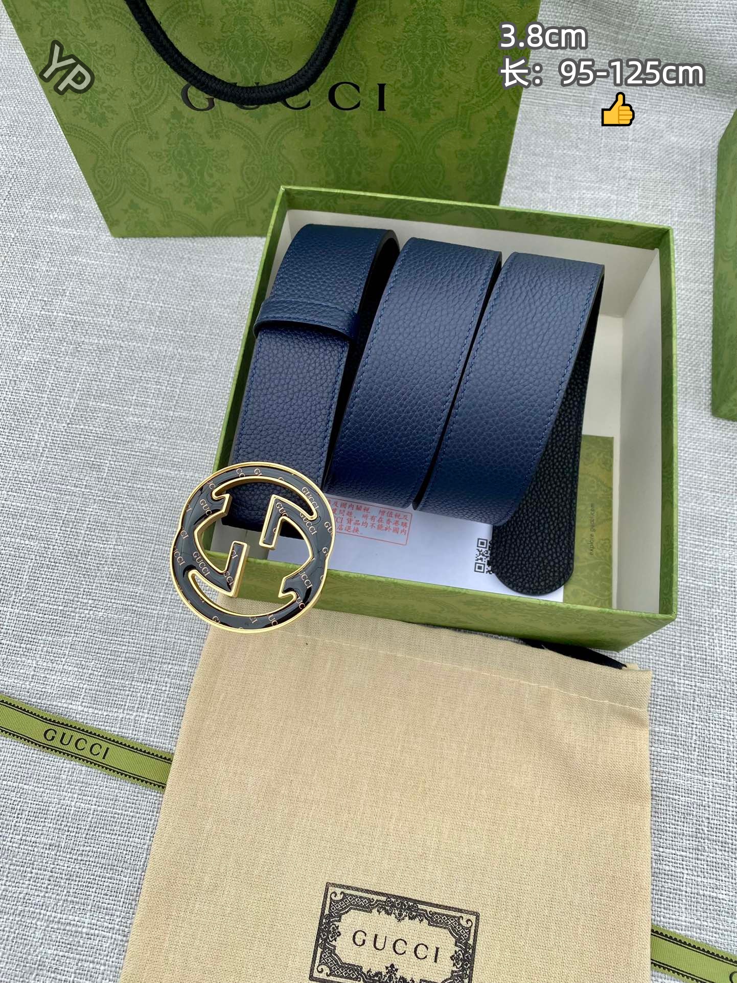 Cheap Gucci AAA Quality Belts in 221970, $55 USD- [IB221970] - Replica Gucci AAA Quality Belts