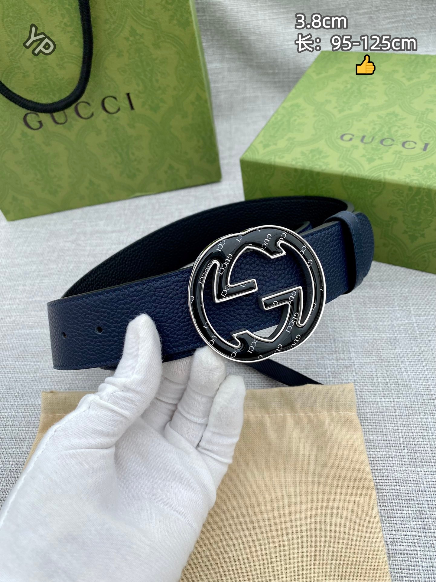 Cheap Gucci AAA Quality Belts in 221971, $55 USD- [IB221971] - Replica Gucci AAA Quality Belts