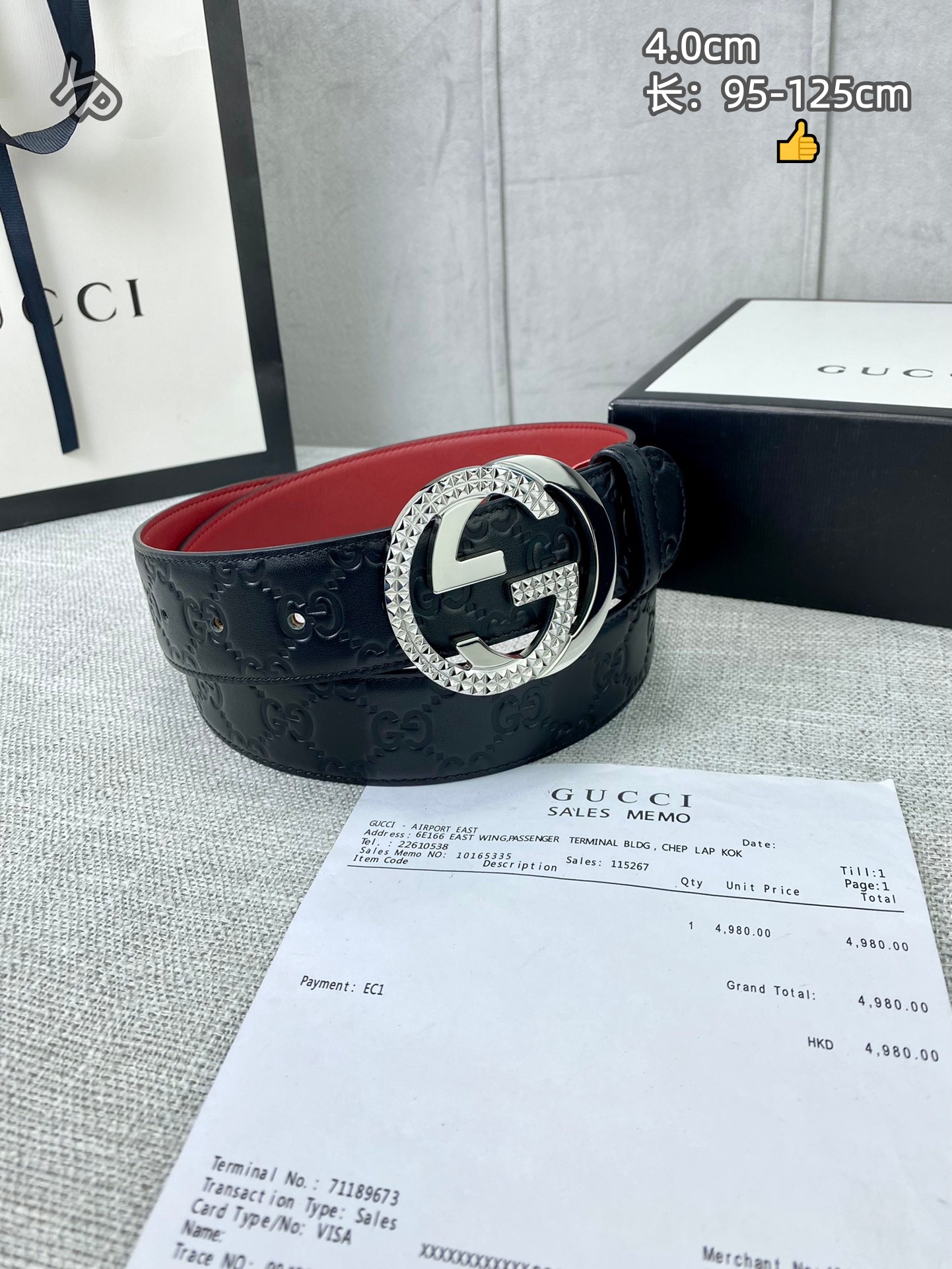 Cheap Gucci AAA Quality Belts in 222109, $60 USD- [IB222109] - Replica Gucci AAA Quality Belts