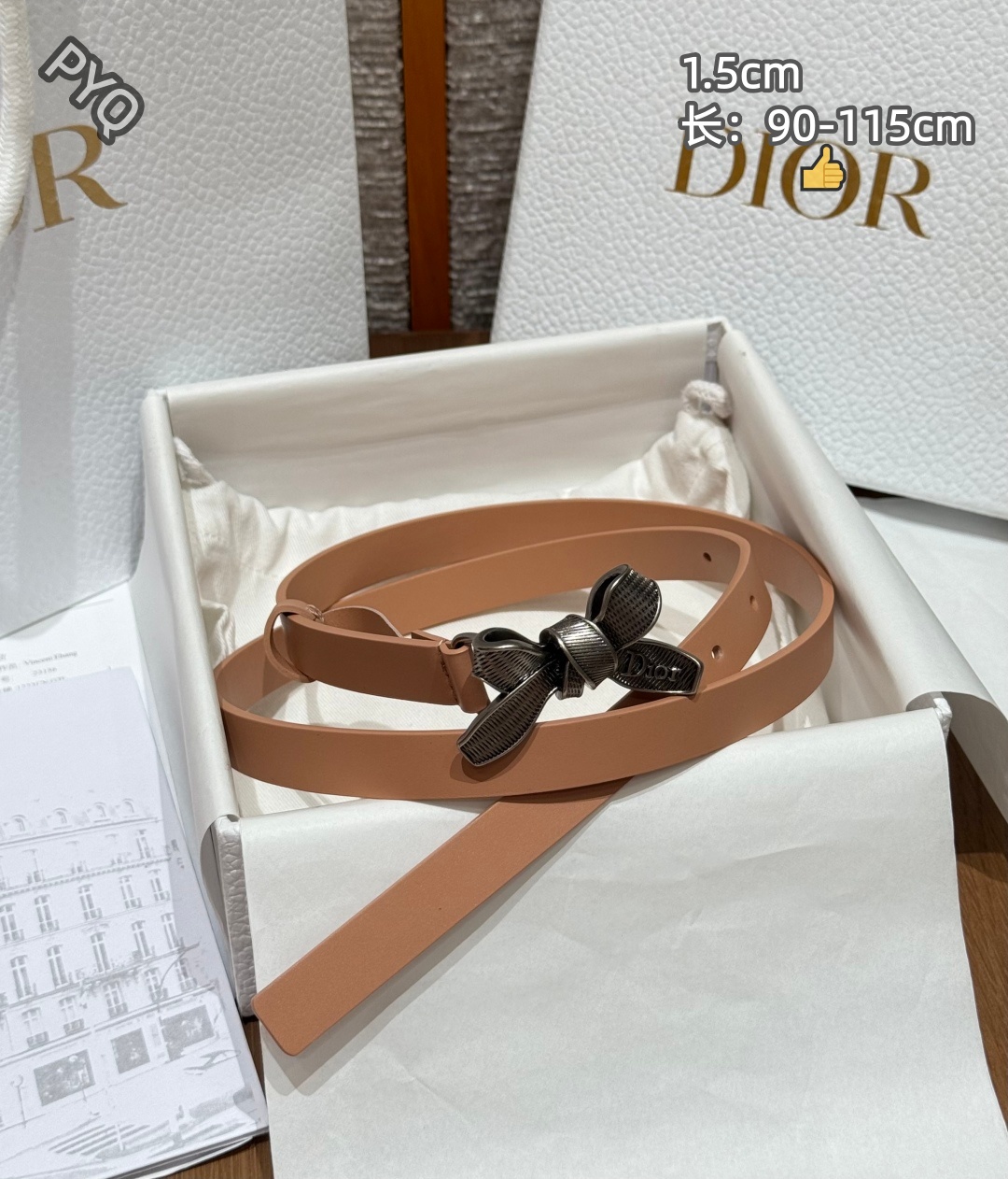 Cheap Dior AAA quality Belts in 222118, $55 USD- [IB222118] - Replica Dior AAA quality Belts