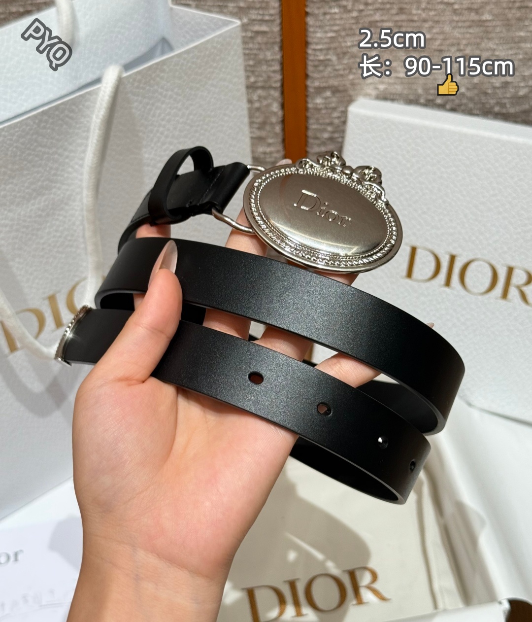 Cheap Dior AAA quality Belts in 222132, $55 USD- [IB222132] - Replica Dior AAA quality Belts