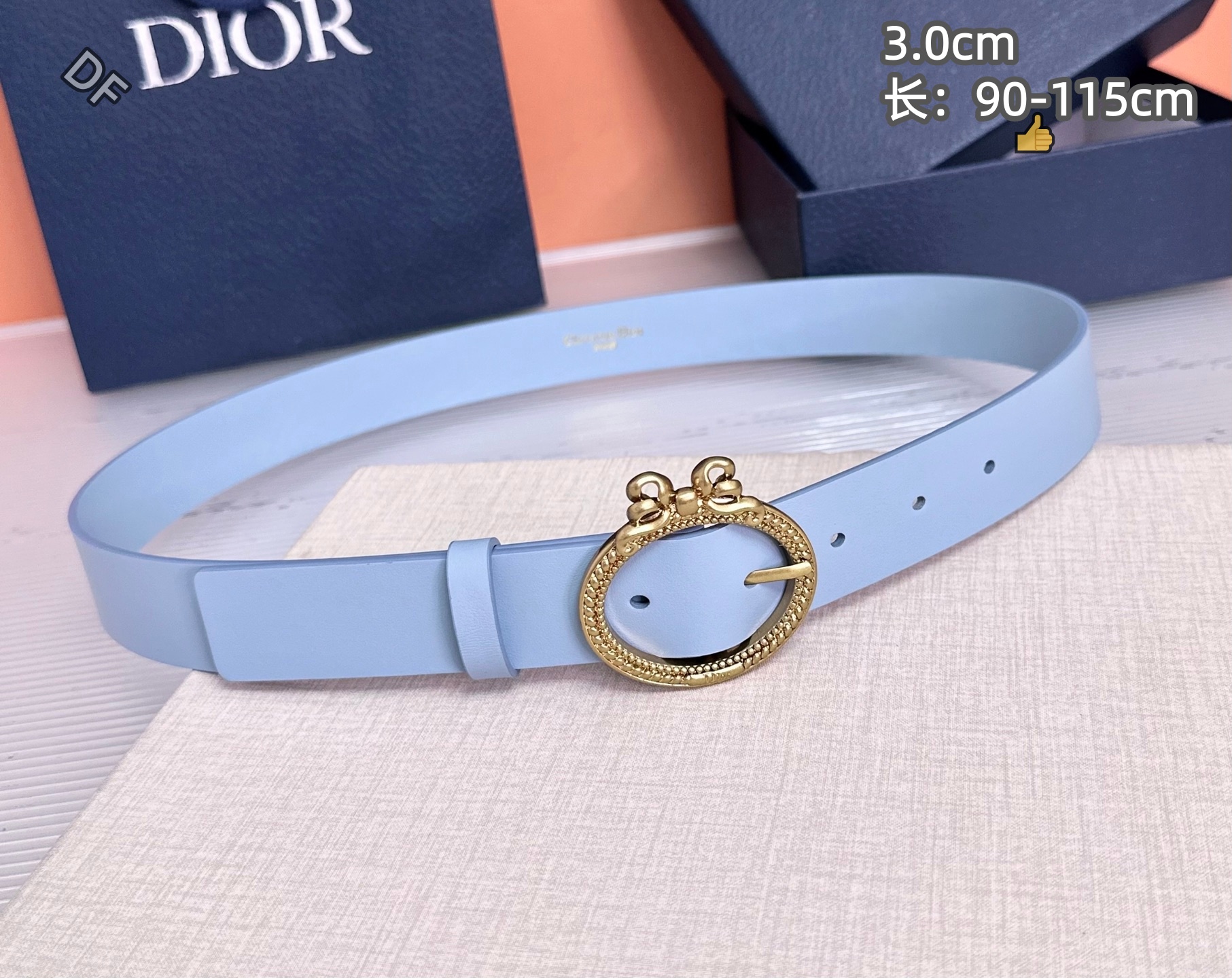 Cheap Dior AAA quality Belts in 222146, $55 USD- [IB222146] - Replica Dior AAA quality Belts