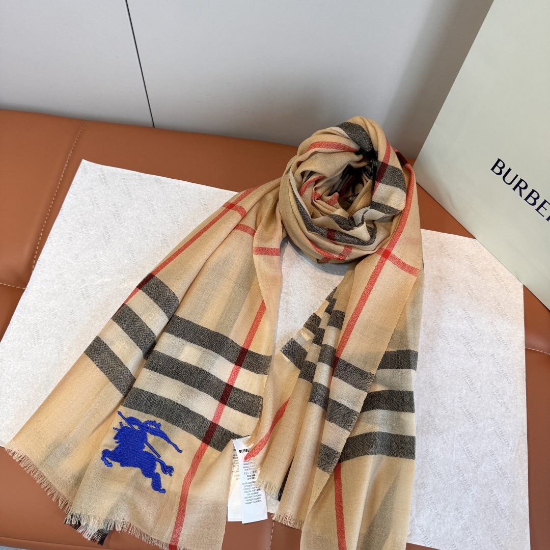 Cheap Burberry Cashmere Scarf in 222151, $55 USD- [IB222151] - Replica Burberry Cashmere Scarf
