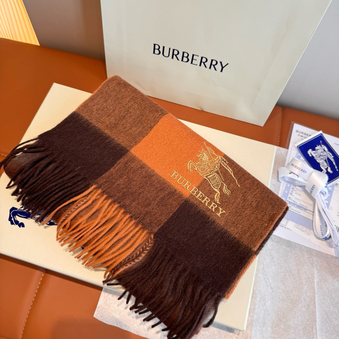 Cheap Burberry Cashmere Scarf in 222153, $55 USD- [IB222153] - Replica Burberry Cashmere Scarf