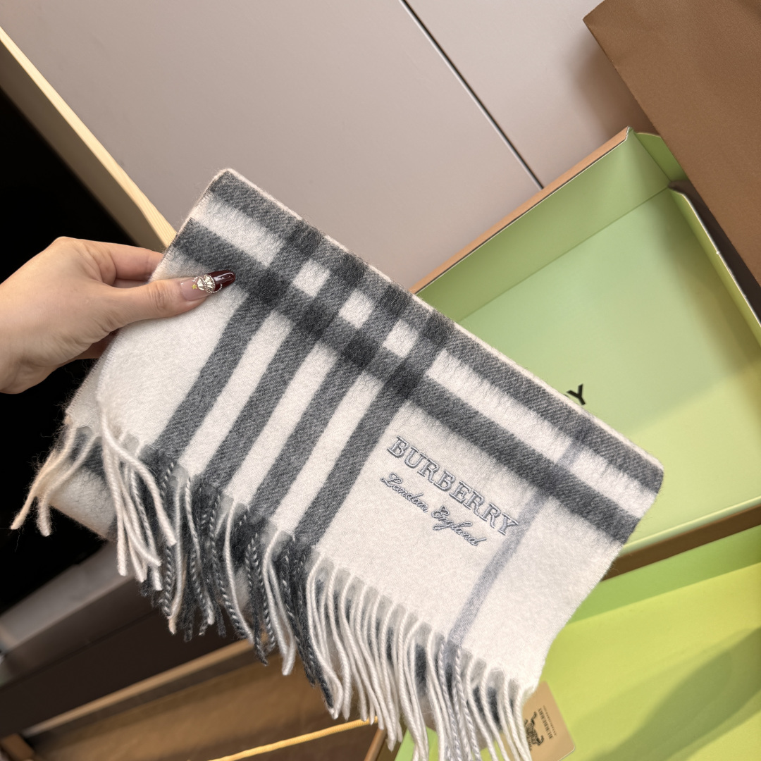Cheap Burberry Cashmere Scarf in 222156, $55 USD- [IB222156] - Replica Burberry Cashmere Scarf