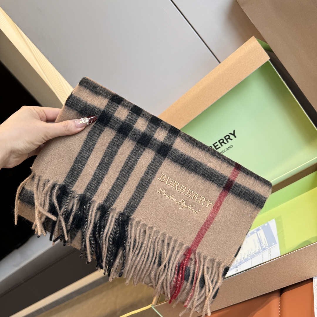 Cheap Burberry Cashmere Scarf in 222157, $55 USD- [IB222157] - Replica Burberry Cashmere Scarf