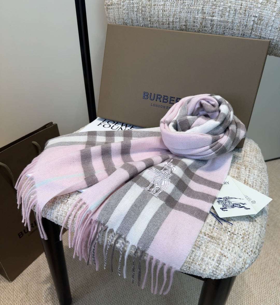 Cheap Burberry Cashmere Scarf in 222163, $55 USD- [IB222163] - Replica Burberry Cashmere Scarf
