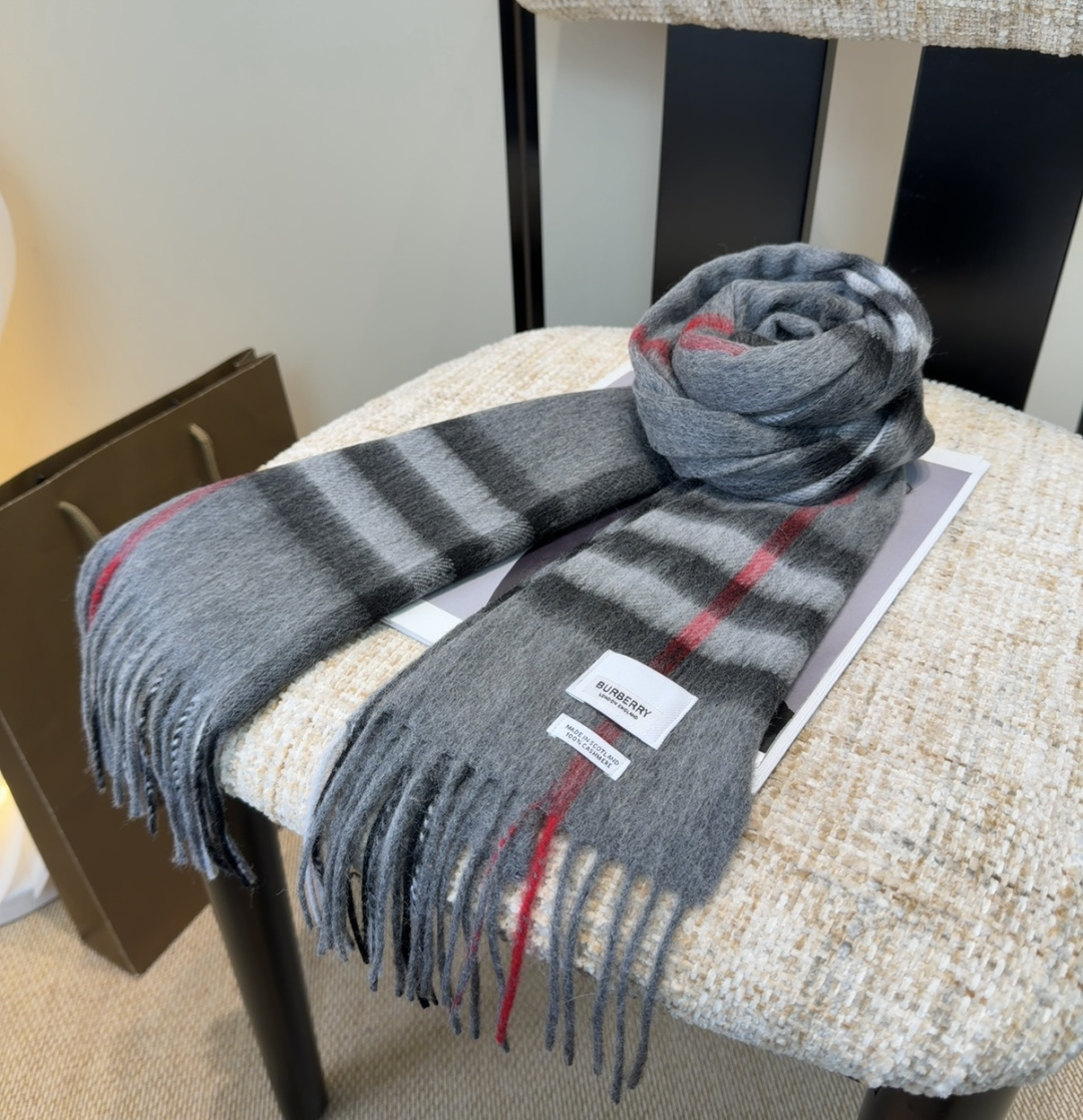 Cheap Burberry Cashmere Scarf in 222165, $55 USD- [IB222165] - Replica Burberry Cashmere Scarf