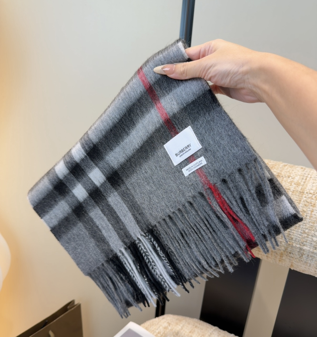 Cheap Burberry Cashmere Scarf in 222165, $55 USD- [IB222165] - Replica Burberry Cashmere Scarf