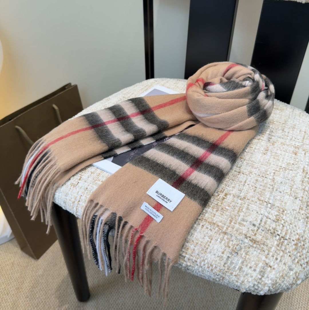 Cheap Burberry Cashmere Scarf in 222167, $55 USD- [IB222167] - Replica Burberry Cashmere Scarf