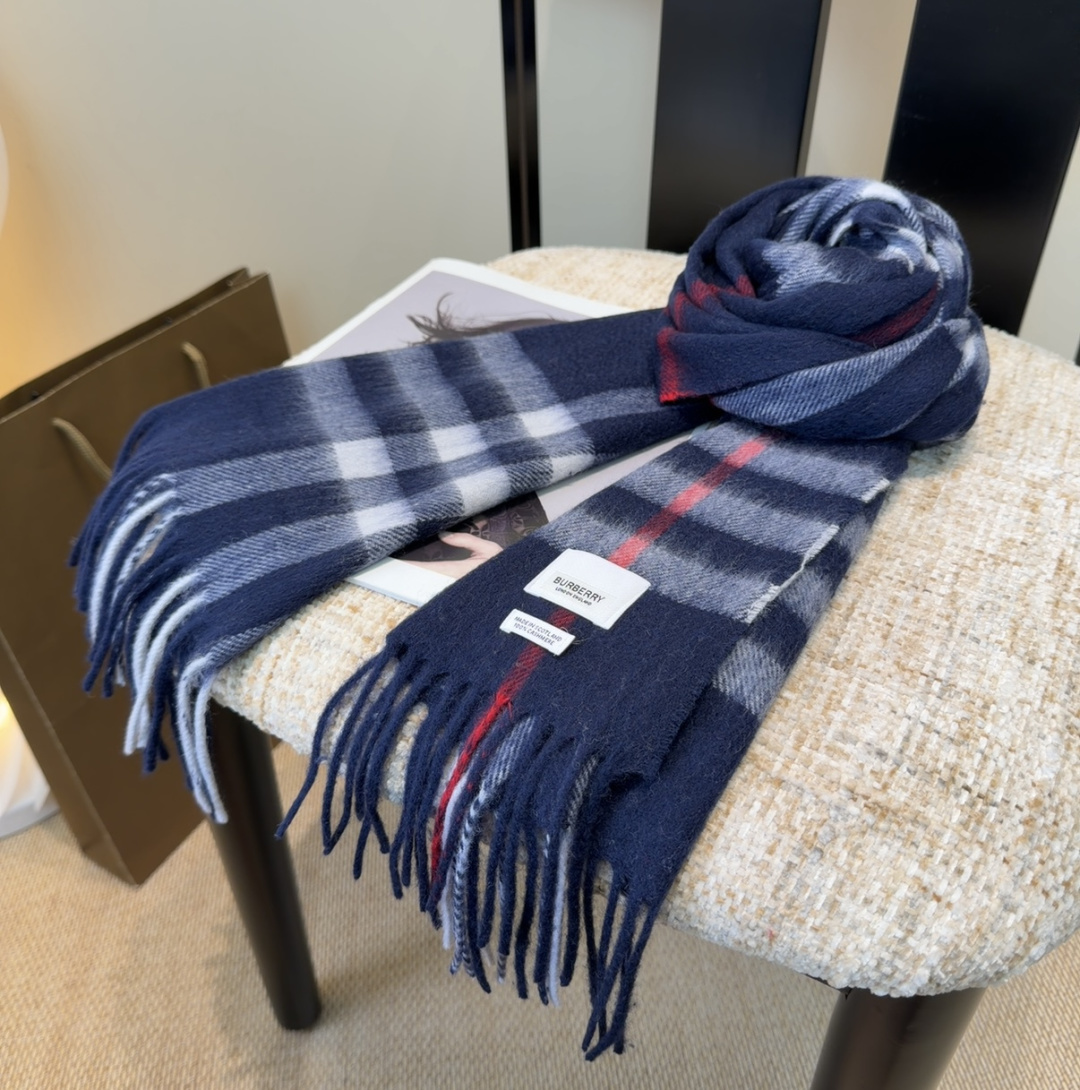 Cheap Burberry Cashmere Scarf in 222168, $55 USD- [IB222168] - Replica Burberry Cashmere Scarf
