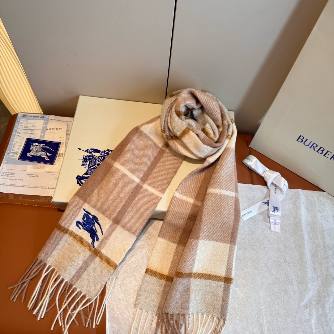 Cheap Burberry Cashmere Scarf in 222181, $55 USD- [IB222181] - Replica Burberry Cashmere Scarf