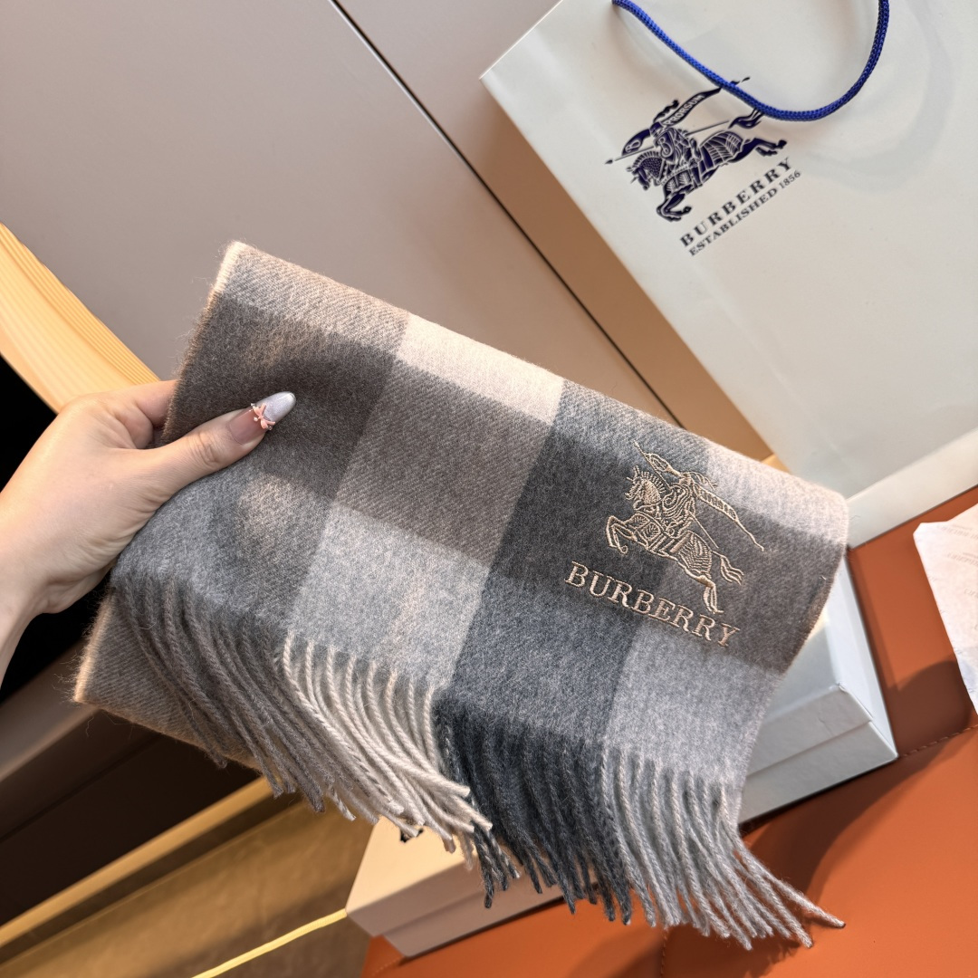 Cheap Burberry Cashmere Scarf in 222186, $55 USD- [IB222186] - Replica Burberry Cashmere Scarf