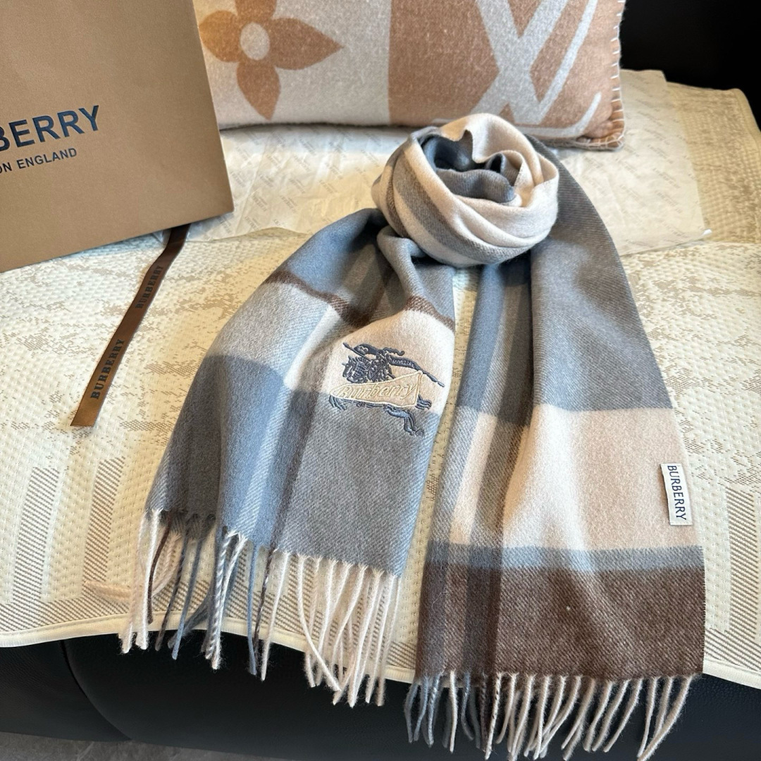 Cheap Burberry Cashmere Scarf in 222191, $55 USD- [IB222191] - Replica Burberry Cashmere Scarf