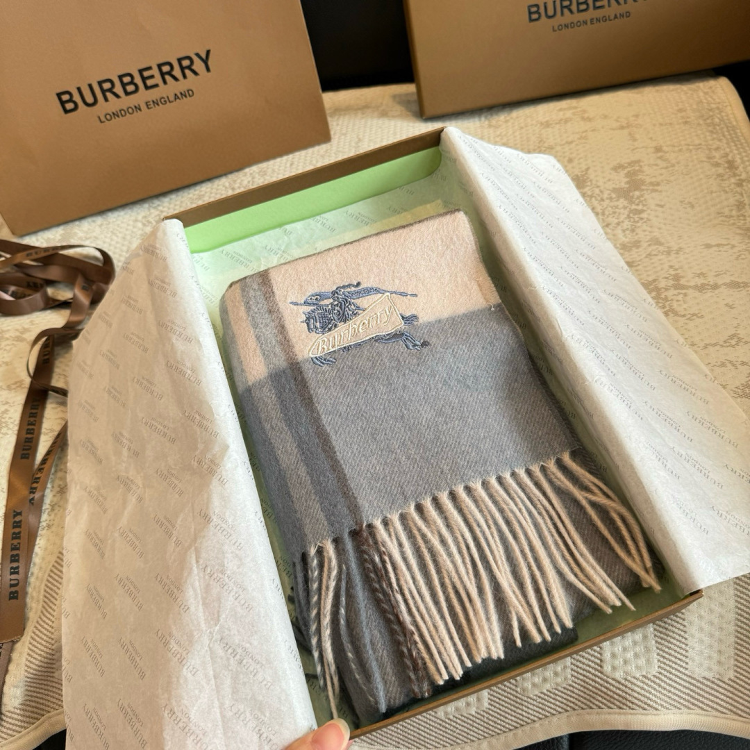 Cheap Burberry Cashmere Scarf in 222191, $55 USD- [IB222191] - Replica Burberry Cashmere Scarf