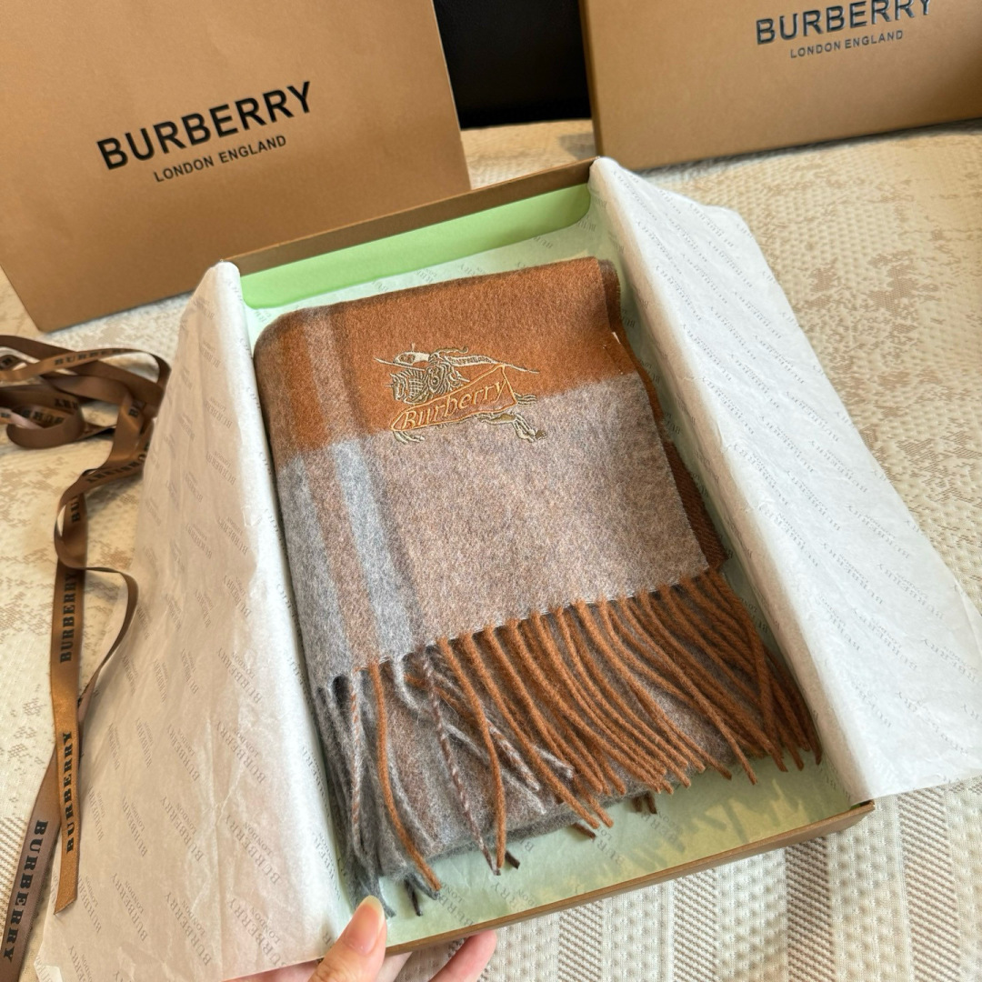 Cheap Burberry Cashmere Scarf in 222192, $55 USD- [IB222192] - Replica Burberry Cashmere Scarf