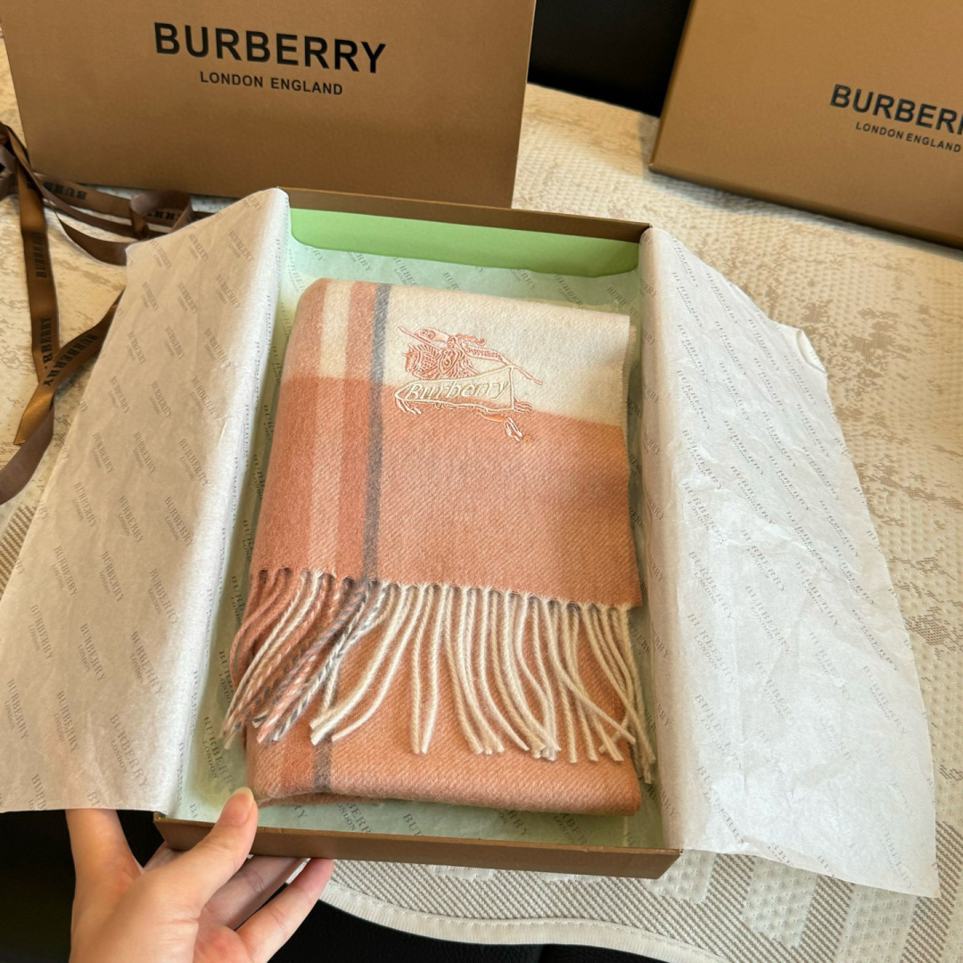 Cheap Burberry Cashmere Scarf in 222195, $55 USD- [IB222195] - Replica Burberry Cashmere Scarf