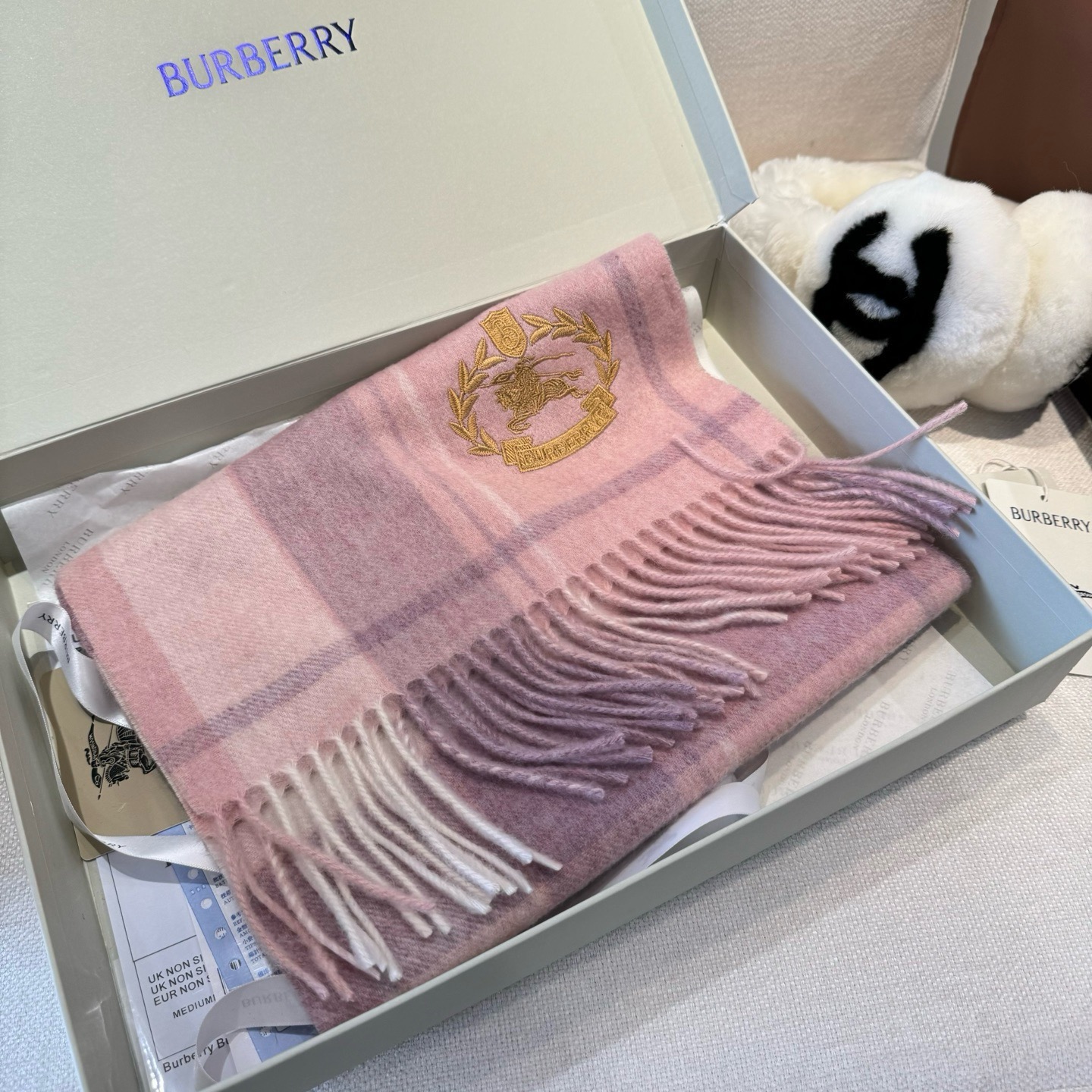 Cheap Burberry Cashmere Scarf in 222199, $55 USD- [IB222199] - Replica Burberry Cashmere Scarf