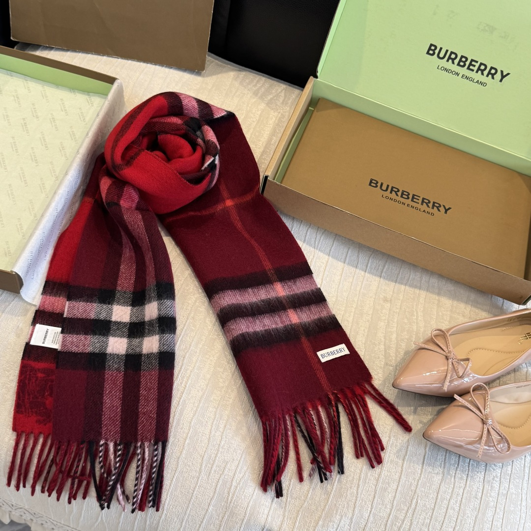 Cheap Burberry Cashmere Scarf in 222207, $55 USD- [IB222207] - Replica Burberry Cashmere Scarf