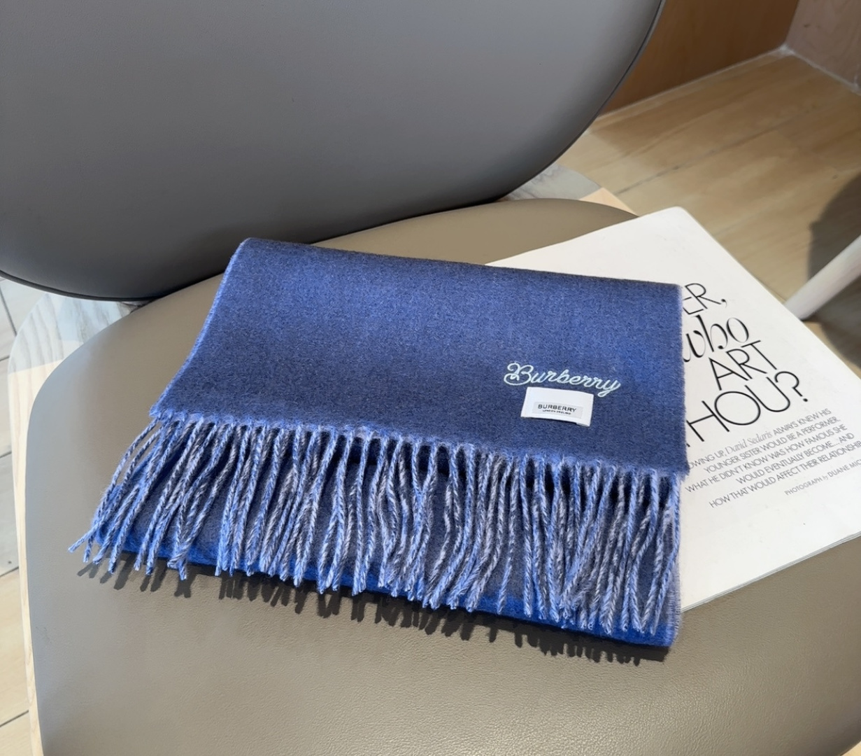 Cheap Burberry Cashmere Scarf in 222210, $55 USD- [IB222210] - Replica Burberry Cashmere Scarf