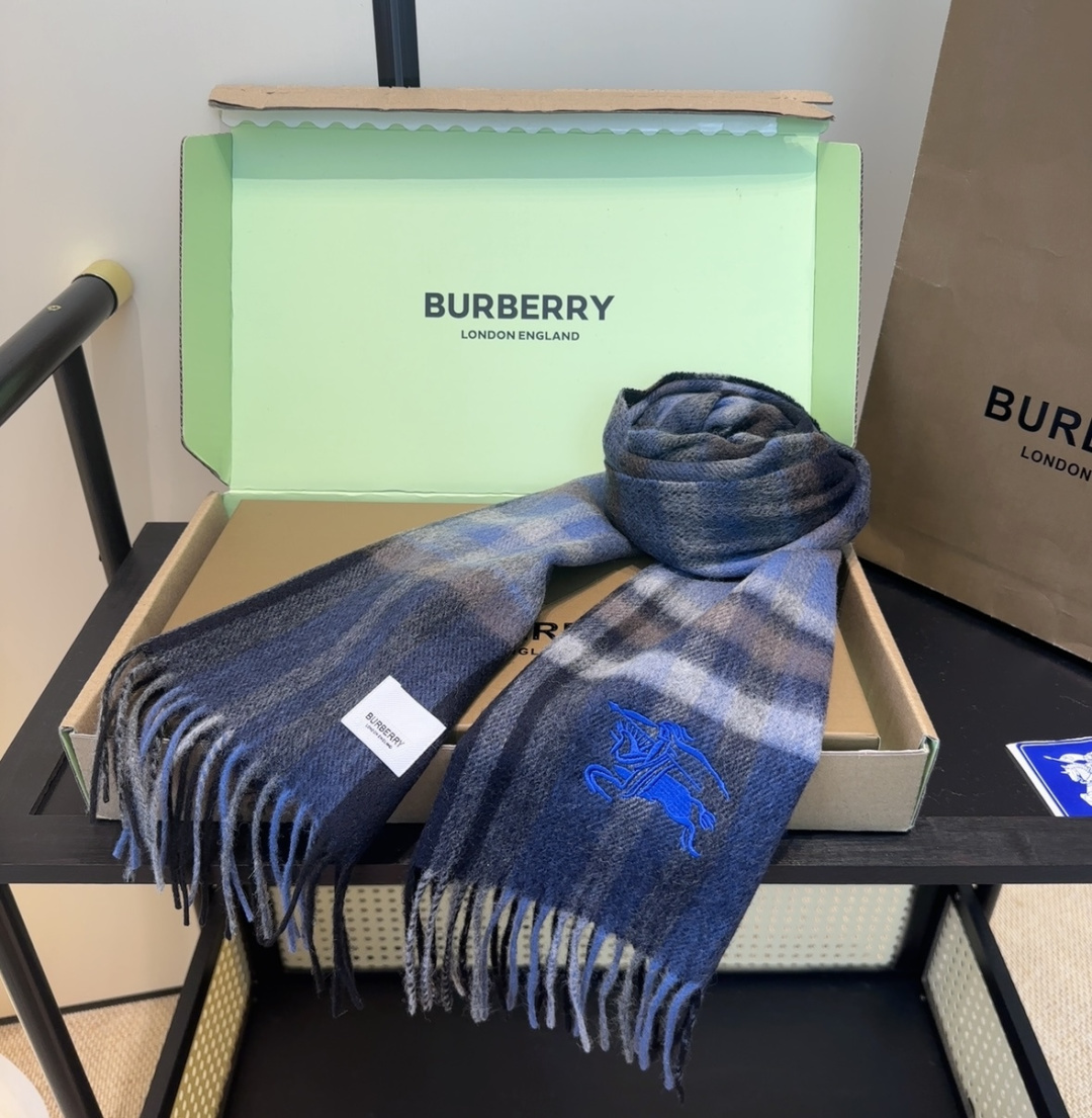 Cheap Burberry Cashmere Scarf in 222211, $55 USD- [IB222211] - Replica Burberry Cashmere Scarf