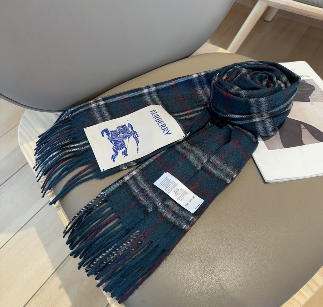 Cheap Burberry Cashmere Scarf in 222214, $55 USD- [IB222214] - Replica Burberry Cashmere Scarf